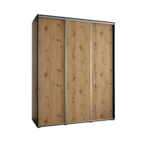 Armoire Davos 1 a portes coulissantes H. 235,2 x L. 200 x P. 45 3 portes