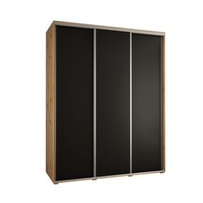 Armoire Davos 1 a portes coulissantes H. 235,2 x L. 200 x P. 60 3 portes