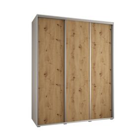 Armoire Davos 1 a portes coulissantes H. 235,2 x L. 200 x P. 60 3 portes