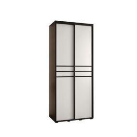 Armoire Davos 10 a portes coulissantes H. 235,2 x L. 100 x P. 45 2 portes