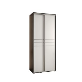 Armoire Davos 10 a portes coulissantes H. 235,2 x L. 100 x P. 45 2 portes