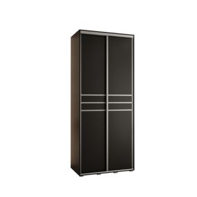 Armoire Davos 10 a portes coulissantes H. 235,2 x L. 100 x P. 45 2 portes