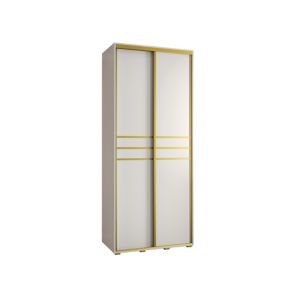 Armoire Davos 10 a portes coulissantes H. 235,2 x L. 100 x P. 60 2 portes