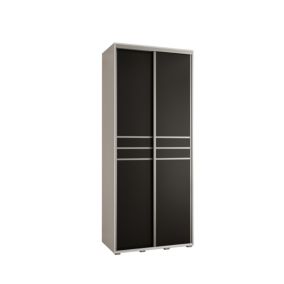 Armoire Davos 10 a portes coulissantes H. 235,2 x L. 100 x P. 60 2 portes