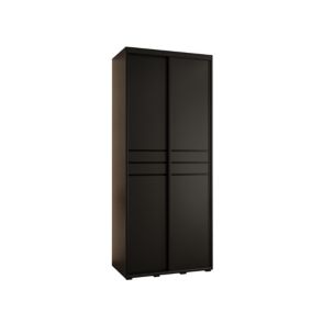 Armoire Davos 10 a portes coulissantes H. 235,2 x L. 120 x P. 45 2 portes