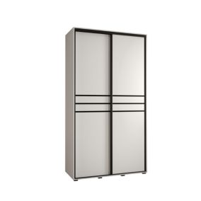 Armoire Davos 10 a portes coulissantes H. 235,2 x L. 130 x P. 45 2 portes