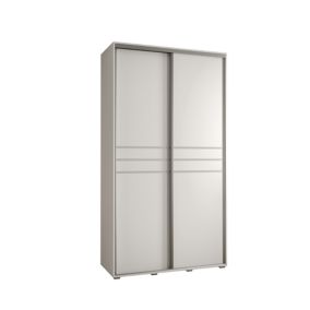 Armoire Davos 10 a portes coulissantes H. 235,2 x L. 130 x P. 45 2 portes