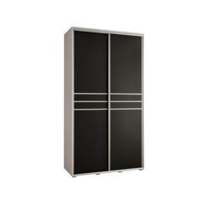 Armoire Davos 10 a portes coulissantes H. 235,2 x L. 130 x P. 60 2 portes