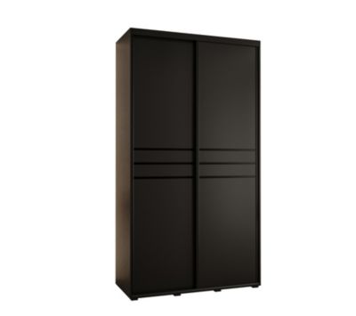 Armoire Davos 10 a portes coulissantes H. 235,2 x L. 130 x P. 60 2 portes