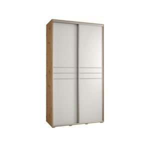 Armoire Davos 10 a portes coulissantes H. 235,2 x L. 140 x P. 45 2 portes