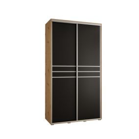 Armoire Davos 10 a portes coulissantes H. 235,2 x L. 140 x P. 45 2 portes