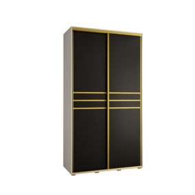 Armoire Davos 10 a portes coulissantes H. 235,2 x L. 140 x P. 60 2 portes