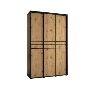 Armoire Davos 10 a portes coulissantes H. 235,2 x L. 150 x P. 45 3 portes