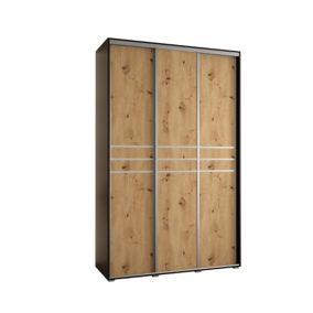 Armoire Davos 10 a portes coulissantes H. 235,2 x L. 160 x P. 45 3 portes