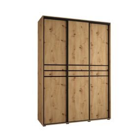 Armoire Davos 10 a portes coulissantes H. 235,2 x L. 170 x P. 45 3 portes