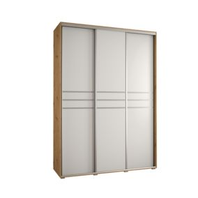 Armoire Davos 10 a portes coulissantes H. 235,2 x L. 170 x P. 45 3 portes