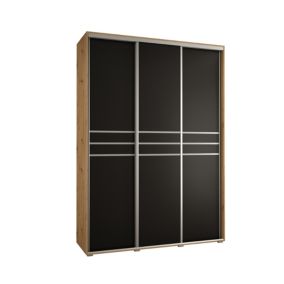 Armoire Davos 10 a portes coulissantes H. 235,2 x L. 170 x P. 45 3 portes