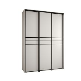 Armoire Davos 10 a portes coulissantes H. 235,2 x L. 170 x P. 45 3 portes