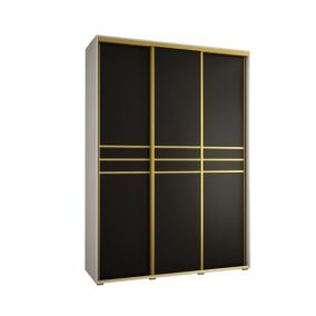 Armoire Davos 10 a portes coulissantes H. 235,2 x L. 170 x P. 45 3 portes