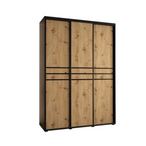 Armoire Davos 10 a portes coulissantes H. 235,2 x L. 170 x P. 45 3 portes