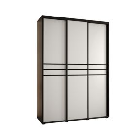 Armoire Davos 10 a portes coulissantes H. 235,2 x L. 170 x P. 60 3 portes