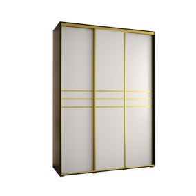 Armoire Davos 10 a portes coulissantes H. 235,2 x L. 170 x P. 60 3 portes