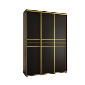 Armoire Davos 10 a portes coulissantes H. 235,2 x L. 170 x P. 60 3 portes