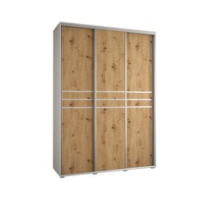 Armoire Davos 10 a portes coulissantes H. 235,2 x L. 180 x P. 60 3 portes