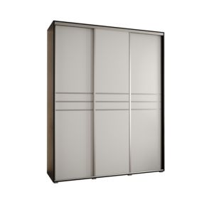 Armoire Davos 10 a portes coulissantes H. 235,2 x L. 190 x P. 45 3 portes