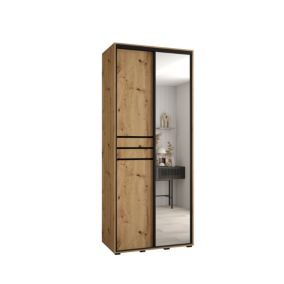 Armoire Davos 11 a portes coulissantes H. 235,2 x L. 100 x P. 45 2 portes