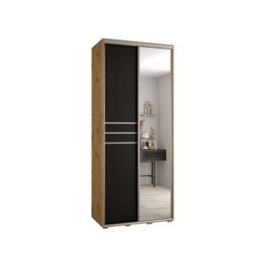 Armoire Davos 11 a portes coulissantes H. 235,2 x L. 100 x P. 45 2 portes