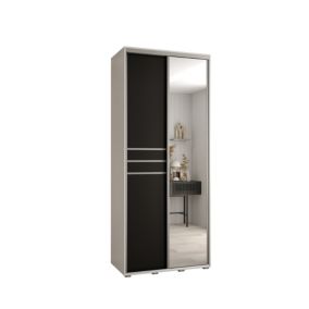 Armoire Davos 11 a portes coulissantes H. 235,2 x L. 100 x P. 45 2 portes