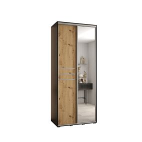 Armoire Davos 11 a portes coulissantes H. 235,2 x L. 100 x P. 45 2 portes