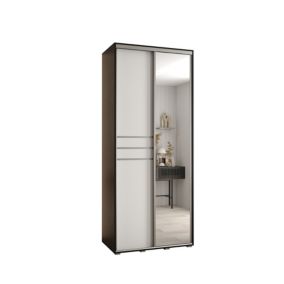 Armoire Davos 11 a portes coulissantes H. 235,2 x L. 100 x P. 45 2 portes