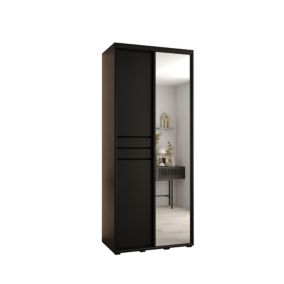 Armoire Davos 11 a portes coulissantes H. 235,2 x L. 100 x P. 45 2 portes