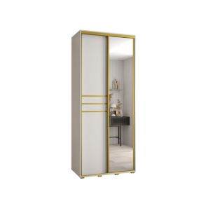 Armoire Davos 11 a portes coulissantes H. 235,2 x L. 100 x P. 60 2 portes