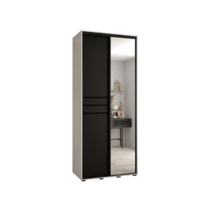 Armoire Davos 11 a portes coulissantes H. 235,2 x L. 100 x P. 60 2 portes