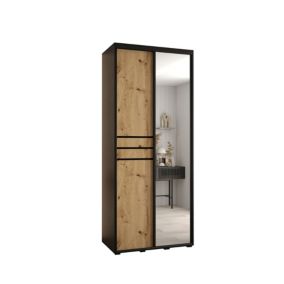 Armoire Davos 11 a portes coulissantes H. 235,2 x L. 100 x P. 60 2 portes