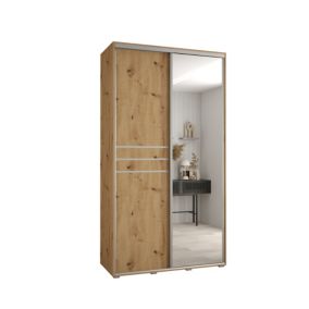 Armoire Davos 11 a portes coulissantes H. 235,2 x L. 130 x P. 45 2 portes