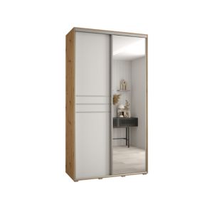 Armoire Davos 11 a portes coulissantes H. 235,2 x L. 130 x P. 45 2 portes