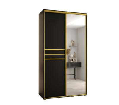 Armoire Davos 11 a portes coulissantes H. 235,2 x L. 130 x P. 45 2 portes