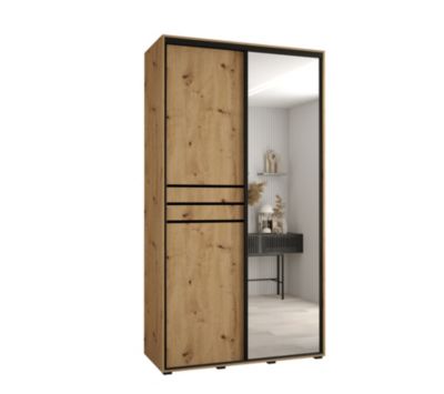 Armoire Davos 11 a portes coulissantes H. 235,2 x L. 130 x P. 60 2 portes