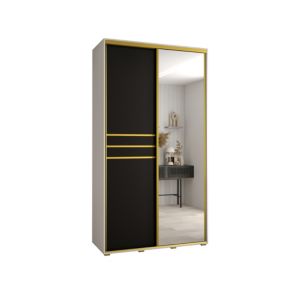 Armoire Davos 11 a portes coulissantes H. 235,2 x L. 130 x P. 60 2 portes