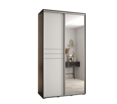 Armoire Davos 11 a portes coulissantes H. 235,2 x L. 130 x P. 60 2 portes
