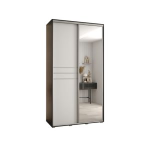 Armoire Davos 11 a portes coulissantes H. 235,2 x L. 130 x P. 60 2 portes