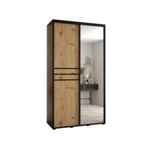 Armoire Davos 11 a portes coulissantes H. 235,2 x L. 140 x P. 45 2 portes