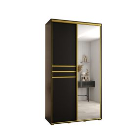 Armoire Davos 11 a portes coulissantes H. 235,2 x L. 140 x P. 45 2 portes