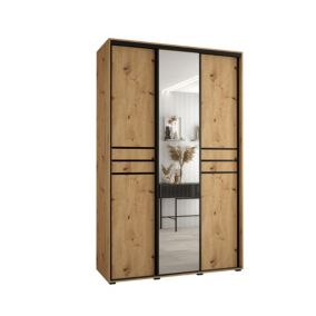 Armoire Davos 11 a portes coulissantes H. 235,2 x L. 150 x P. 45 3 portes