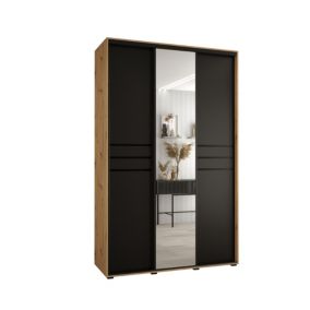 Armoire Davos 11 a portes coulissantes H. 235,2 x L. 150 x P. 45 3 portes