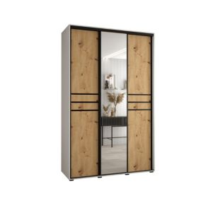 Armoire Davos 11 a portes coulissantes H. 235,2 x L. 150 x P. 45 3 portes